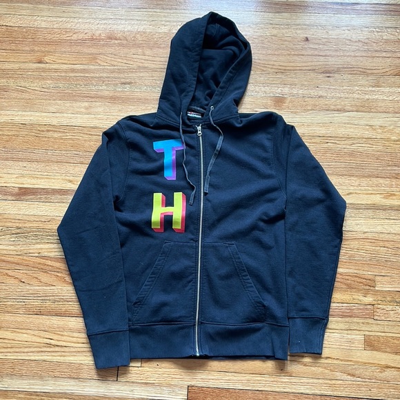 Vintage Y2K The Hundreds Zip Up Hoodie / Medium / Faded - Picture 1 of 8